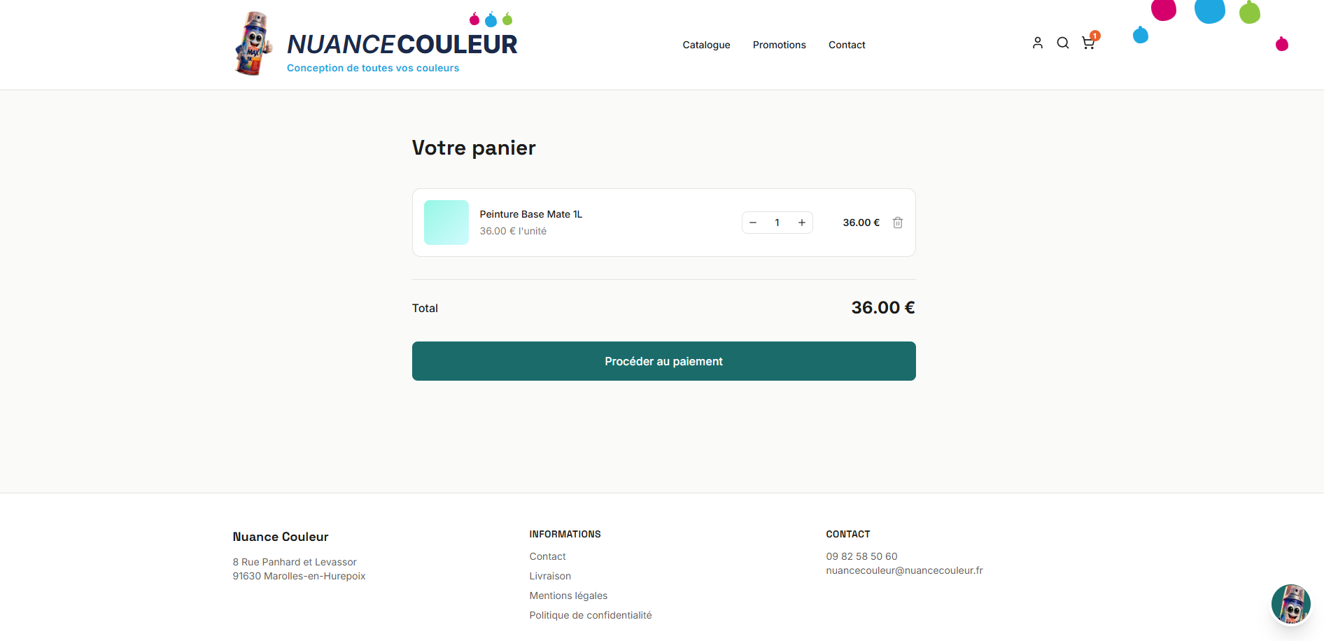 Nuance Couleur